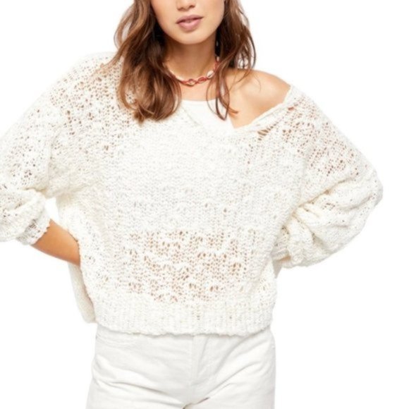 Free People Sweaters - Free People Sunday Shore Sweater.